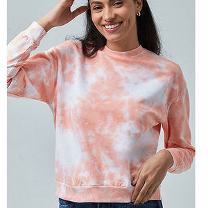 Sudadera Tie Dye Unisex de Moda Casual, de Alta Calidad, de Algodón, Talla Grande, Personalizable, con Estampado de Logotipo - Product Image 4