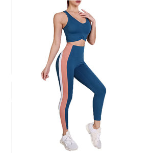 Conjunto de yoga deportivo para mujer, conjunto de yoga sin costuras para mujer, ropa deportiva para mujer, conjunto de yoga - Product Image 2
