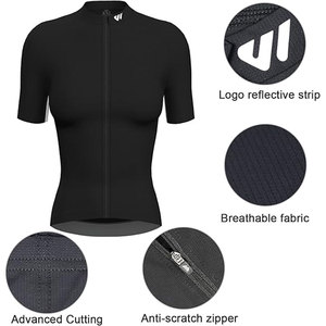Ensembles de maillots de cyclisme unisexes personnalisables Solid Traders, séchage rapide, anti-UV, écologiques, coupe-vent, respirants, réversibles - Product Image 4