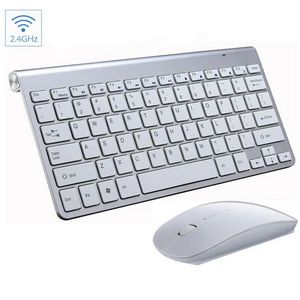 Mini 2.4G Wireless <b>Keyboard</b> and <b>Mouse</b> Set Waterproof Combo <b>for</b> Mac <b>for</b> Apple & PC Computers - Product Image 2
