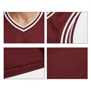 Quick-Dry Unique Design Basketball Jersey for Adults Breathable Printed Sports Wear Plus Size Basketball Jersey with Custom Logo - Product Image 5