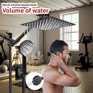 Sistema Doccia Professionale Ispirato al Spa con 3 Funzioni, Tubo Anti-Torsione, Installazione Senza Attrezzi, Accessori per Doccia - Product Image 1