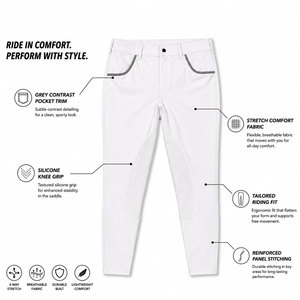 Equestrian Riding Breeches Outdoor <b>Athletic</b> Clothing Horse Riding Supplier Custom OEM ODM Four-Way Stretch, high quality fabric - Product Image 6
