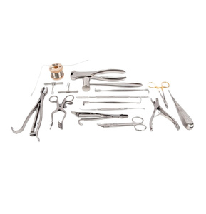 Juego de Instrumentos Quirúrgicos Ortopédicos Veterinarios Premium de 17 Piezas para Cirugía Ósea, Kit Ortopédico Reutilizable de Acero Inoxidable - Product Image 3