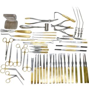 High Quality Manual Rhinoplasty Instrument Set 50 Pcs Surgical Instruments Stainless Steel Surgery Tools Medical Kit CE ISO - Product Image 1