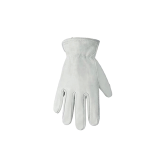 EN420 Certified HSI-0018 Leather Driver Safety <b>Gloves</b> Elastic Wristlet Fire Proof Anti-Impact (Level 1) Cold Anti-Chemical - Product Image 5