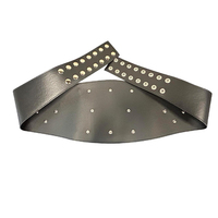 Ceinture de championnat en cuir de 51 pouces avec sangle respirante et durable pour l'entraînement de MMA et de boxe, option de logo personnalisé