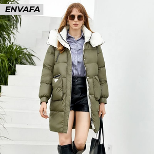 Parkas pour femmes, veste parka imperméable, parka féminine, veste personnalisée avec logo, doudoune personnalisée OEM ODM - Product Image 3
