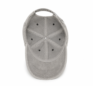 Gorra de Mezclilla Bordada Personalizada al por Mayor, 6 Paneles, Gorra de Alta Calidad con Perfil Bajo Sin Estructura y Precurvada - Product Image 2