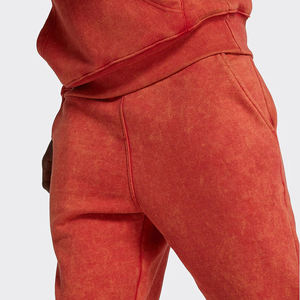 Survêtements personnalisés en molleton bouclette pour hommes, effet délavé soleil et délavé à l'acide, comprenant sweat-shirts à capuche et pantalons de jogging - Product Image 6