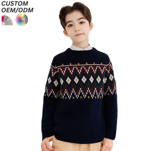 Soluciones de Ropa Corporativa Personalizada, Suéter de Punto Transpirable y Ecológico para Niños, Sudadera de Algodón Informal para Niños, Invierno - Product Image 6