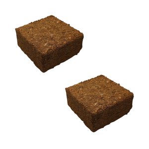 วัสดุปลูกพืชที่เป็นมิตรต่อสิ่งแวดล้อม EC ต่ำ เหมาะสำหรับการเพาะปลูก ใช้สำหรับเพาะต้นกล้า ปรับปรุงดิน ช่วยให้รากเจริญเติบโตอย่างมีสุขภาพดี ทำจากใยมะพร้าวธรรมชาติ - Product Image 1