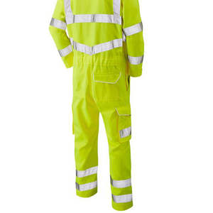 Uniforme de Trabajo de Seguridad Industrial de Alta Visibilidad BETTERGLOWAPPARELMFG Personalizado, Conjunto Unisex de Algodón Transpirable con Certificación CE - Product Image 5