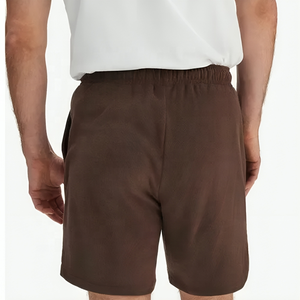 Offre Limitée : Short Homme en Coton Éponge Léger, Taille Élastique, Séchage Rapide, Couleur Unie, Sublimation, Performance, Entraînement Sportif - Product Image 4