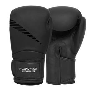 Gants de Muay Thai en cuir avec logo personnalisé, pour jeunes, gants de Muay Thai à doigts entiers - Product Image 1
