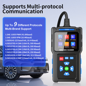 Escáner OBD2 AUTOSCAN T200, Herramienta de Diagnóstico para Autos, Lector de Códigos de Motor, Prueba de Batería para Todos los Vehículos OBD2 de 12V y 24V - Product Image 4