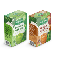 Produits du Vietnam Thé instantané Poudre de thé glacé premium Poudre de matcha Emballage en sachet 3 en 1 Poudre instantanée de thé au lait anglais
