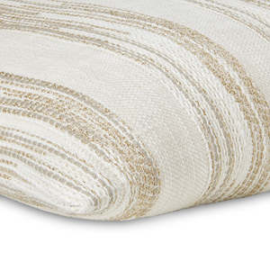 ปลอกหมอนตกแต่งลายทาง Terra 055 แบบมินิมอล พร้อมเทคนิคการทอแบบพิเศษ  รวมถึงซองใส่หมอน สำหรับตกแต่งบ้าน ถอดซักได้ - Product Image 1