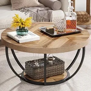Mesa de Centro de Metal con Acabado de Latón de Lujo para Decoración de Interiores Premium, Muebles Modernos para Sala de Estar, Moon Star Exports CT013 - Product Image 3