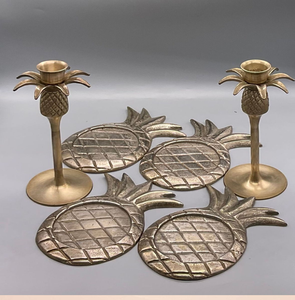 Ensemble de sous-verres carrés en bois foncé avec incrustations de médaillon central en forme d'arbre de vie découpé au laser, disponible à prix de gros. - Product Image 5