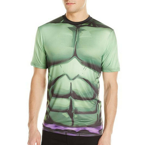 New Custom Sublimation Breathable <b>Rhinestone</b> Plus Size Short Sleeve T-Shirts with Front Logo for Men - Product Image 5