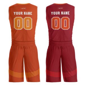 Conjunto de Uniforme de Baloncesto Deportivo de Tela de Alto Rendimiento, Conjunto de Uniforme de Baloncesto Sublimado Personalizado con Nombre del Equipo 00 Cuello en V - Product Image 2
