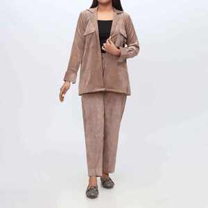 ชุด PW3006ผ้าลูกฟูกสีกากีผู้หญิง - Product Image 3