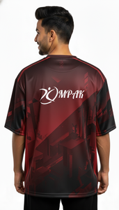 T-shirt décontracté surdimensionné à sublimation pour homme, style urbain, vêtement de mode populaire - Product Image 2