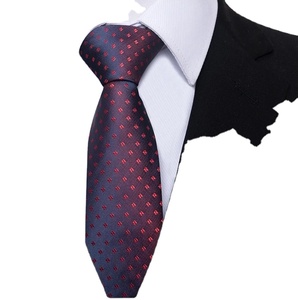 Gris foncé Dot rayé cravate poche carré bouton de manchette ensemble 100% soie homme accessoires de mariage à la mode livraison directe pour les vacances - Product Image 5