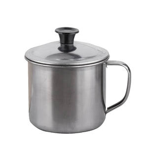 Tasse à eau pour petit-déjeuner Bold Blossom en acier inoxydable 316, épaissie, multi-usage, style américain, portable, écologique, pour usage domestique, compatible gaz - Product Image 3