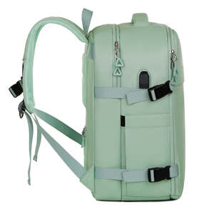 Sac à dos antivol pour ordinateur portable Bagnex 22,8 L, sac à dos de voyage imperméable en Oxford avec chargement USB pour hommes et femmes - Product Image 2