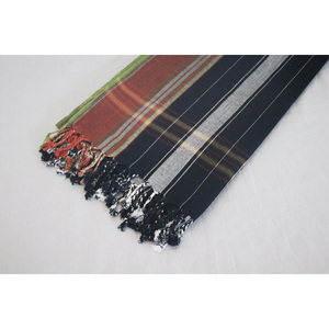 Serviette de plage turque moderne Kikoy à rayures, séchage rapide, sans azo, 100% coton, grande taille, avec logo personnalisé - Product Image 5