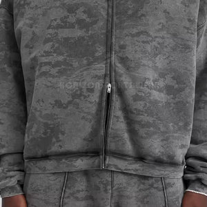 Nueva Llegada, Venta Especial, Sudaderas con Capucha para Hombre, Lavado Ácido, Diseño Personalizado al por Mayor, 100% Algodón, Invierno, Alta Calidad - Product Image 6
