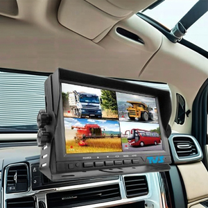 TVS 7-Inch All-in-One Mobile DVR <strong>Car</strong> <strong>Monitor</strong> <strong>4CH</strong> AHD 960P <strong>Video</strong> &amp; Quad Display - Product Image 4