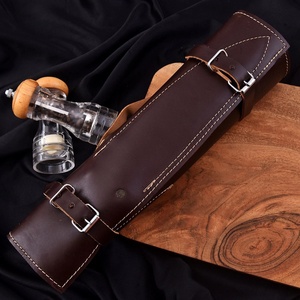 Ensemble de couteaux de chef de cuisine écologiques en acier Damas à 67 couches, faits à la main, 5 pièces, ambidextres, manche en Micarta, couteaux de survie - Product Image 4