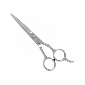 Tijeras de Barbero de Acero Inoxidable Forjado con Logotipo Personalizado Premium, Afiladas, con Reposamanos Extraíble, Ligeras, para Diestros - Product Image 2