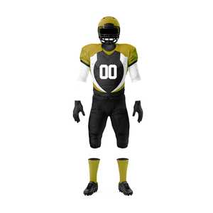 Uniforme de Fútbol Americano Personalizado con Logotipo, Transpirable, de Poliéster, Ropa Deportiva para Hombre Adulto - Product Image 2