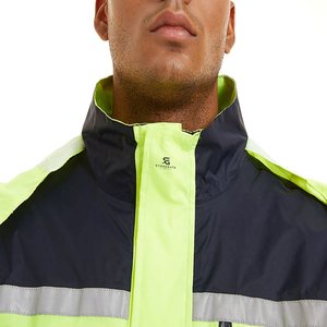 Chaqueta de Trabajo de Invierno Impermeable de Alta Visibilidad para Hombre, Chaqueta de Seguridad Reflectante para Construcción, Resistente al Viento 2026 - Product Image 3