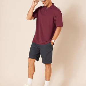 Polo en piqué de coton à manches courtes coupe classique pour homme – Commande en gros – Essentiels Polo pour hommes – Usine du Bangladesh - Product Image 4