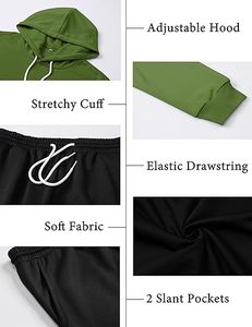 Logo Streetwear Fashion Winter Autumn Warm Breathable Durable Soft Slim Fit Jogger Pants Sweatshirt - Product Image 6
