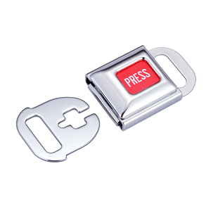 หัวเข็มขัดนิรภัย S50C เหล็กกล้าคาร์บอน ผิวเรียบเงา สำหรับอุปกรณ์ฉุกเฉิน สายรัด ปรับแต่งสติกเกอร์ได้ - Product Image 1