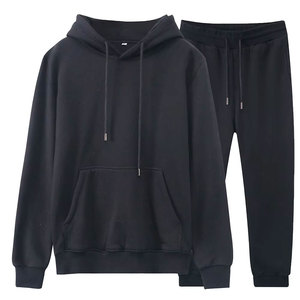 Traje de entrenamiento de poliéster 100% transpirable para hombre, personalizado OEM 2025, con cuello alto y media cremallera, para otoño - Product Image 3