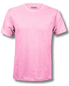 Camiseta Casual de Manga Corta con Cuello Redondo para Hombre, Corte Regular, Color Negro Sólido, Poliéster/Algodón, 200 Gramos, Marca Klingsted - Product Image 6