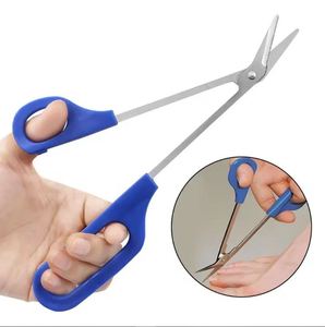 Ciseaux à ongles à long manche pour adultes et seniors, coupe-ongles en acier inoxydable pour ongles épais et callosités, ciseaux multifonctionnels - Product Image 1
