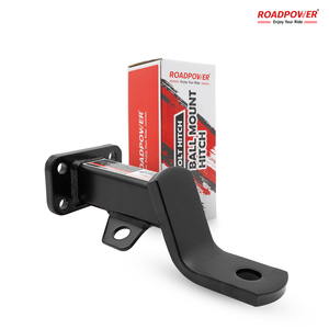 ROADPOWER (RP-HTGTM) Support de boule moyen GTS2, récepteur de remorquage de 2 pouces, classe III, 5000 lbs GTW, trou de boule de 1 pouce résistant à la corrosion - Product Image 2