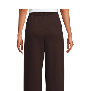 Women's Fleece <b>Wide</b> <b>Leg</b> Trousers Relaxed Fit Drawstring Elastic Waist Sweatpants with Side Pockets for Casual <b>Lounge</b> Daily Wears - Product Image 2