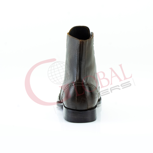 Botas de Vestir Formales para Hombre, Hechas a Mano, de Cuero, con Cordones, Diseño de Cocodrilo, Estilo Vintage y Elegante - Product Image 2