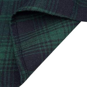 Chemise en flanelle la plus vendue avec doubles poches poitrine, respirante, chaude pour l'hiver, grande taille, boutonnée, à carreaux tendance, faible MOQ - Product Image 2