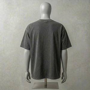 Camiseta de Algodón de Diseño Personalizado para Hombre y Mujer, Estilo Urbano, Gráfica, Informal, de Verano, Unisex, al por Mayor - Product Image 3