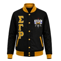 Veste bomber légère en satin Sigma Gamma Rho pour femme, veste zippée élégante, streetwear de sororité, vêtements décontractés, vêtements d'extérieur tendance